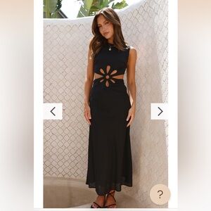 NWT Billy J Morgan Maxi Dress - Black
